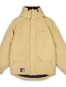 Parka Snow Fox Cream M Homme - Grimey - FashionsVida