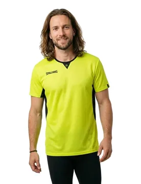 T-shirt à Manches Courtes Referee Lime / Black XS