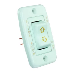 Low Profile Slide Out Switch 40a 12v White One Size unisex