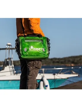 Borsa a Tracolla Compass Clear Verde 15Lt taglia unica - Amphibious - FashionsVida