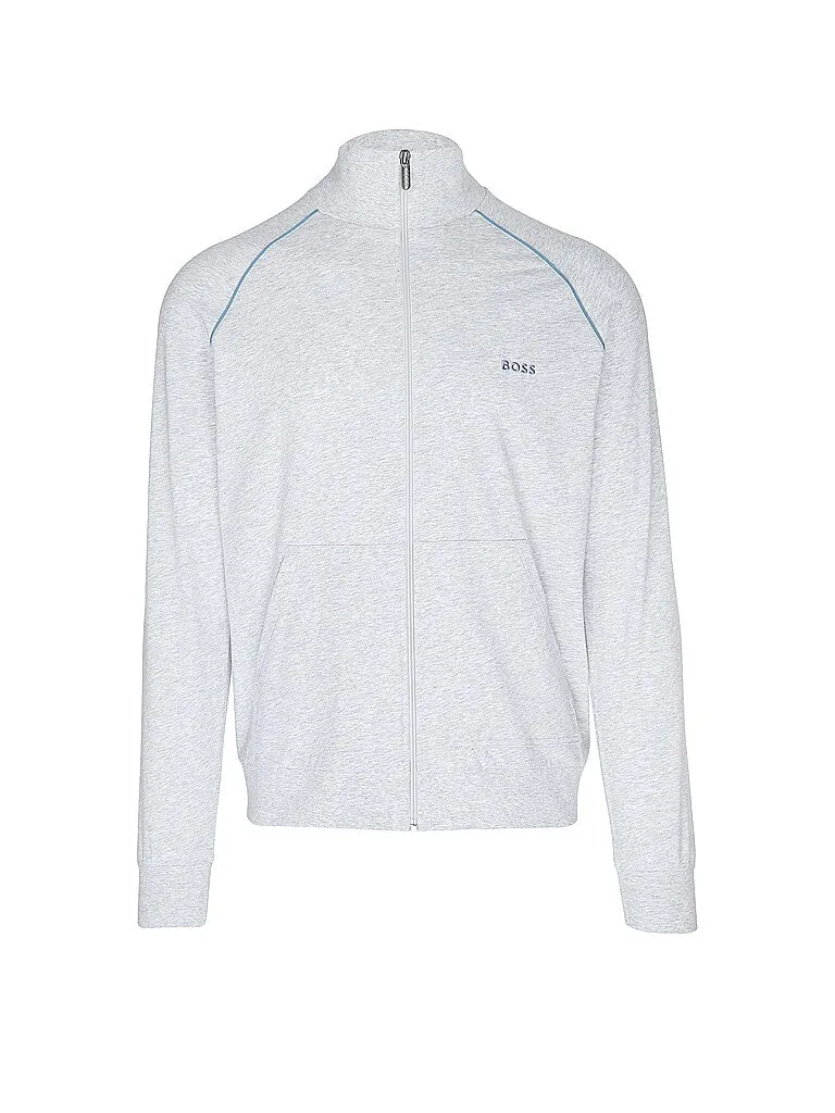 Loungewear Sweatjacke JACKET Z hellgrau XXL herren - BOSS - FashionsVida