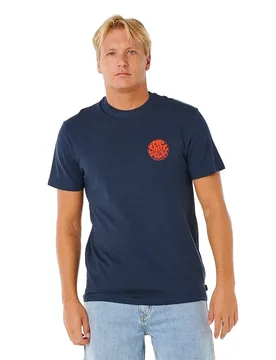 T-shirt à Manches Courtes Wettie Icon Dark Navy S - Rip curl - FashionsVida