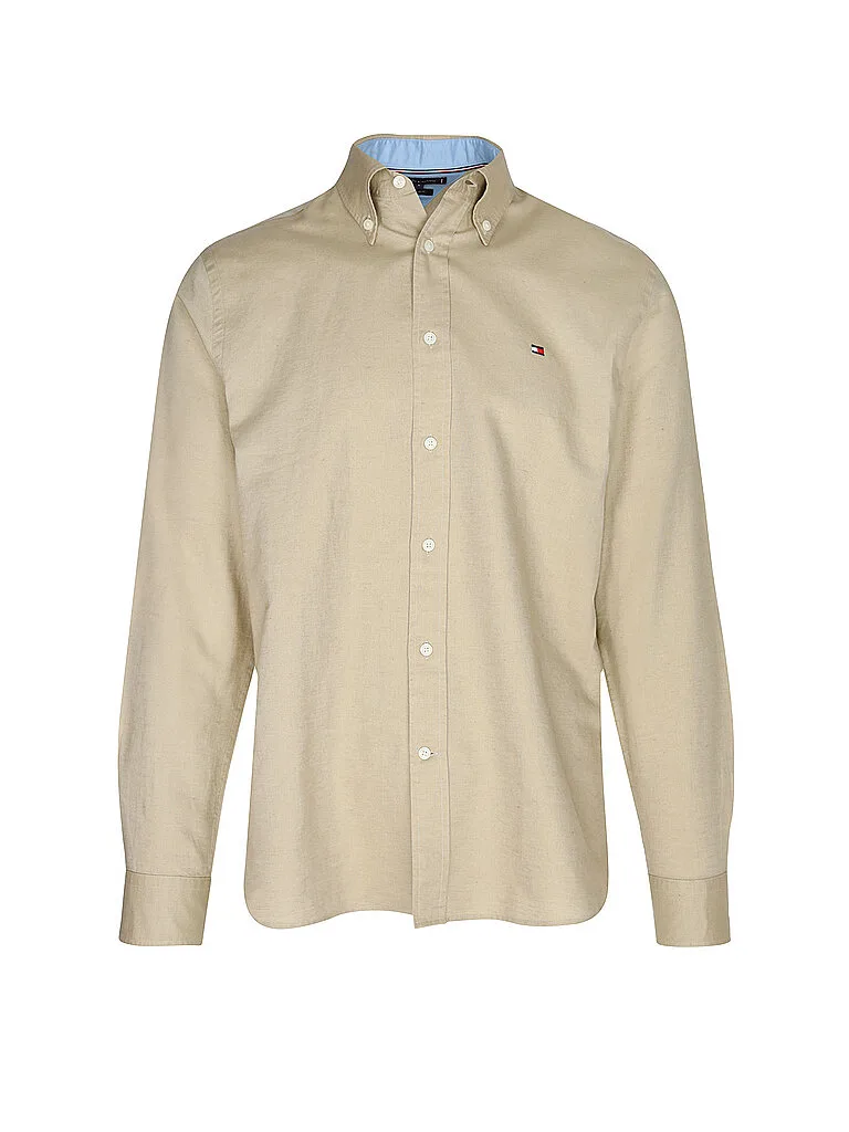 Tommy Hilfiger Camisa beige M - Tommy hilfiger - FashionsVida