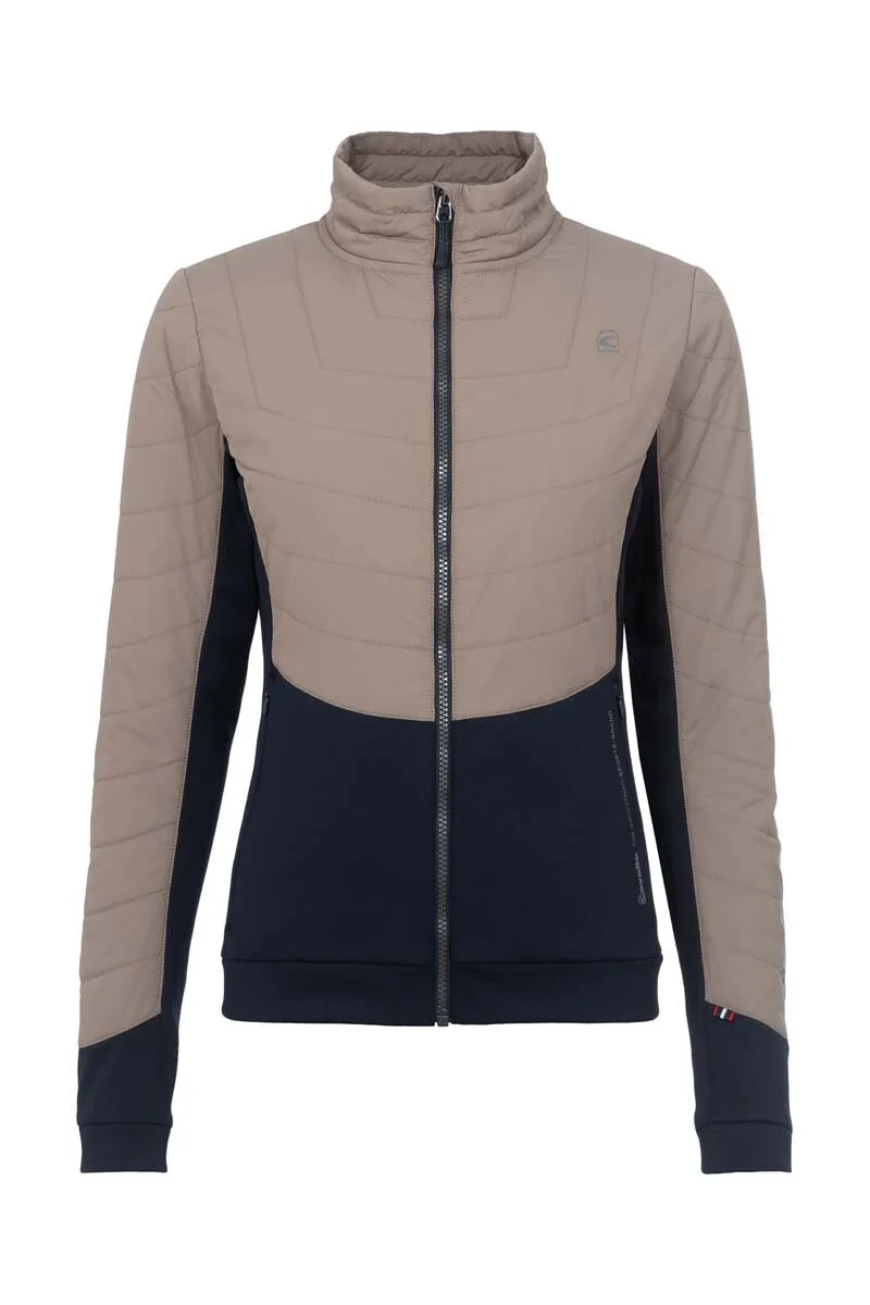 Damen Hybridjacke CAVALBLU mocha latte 42 - Cavallo - FashionsVida