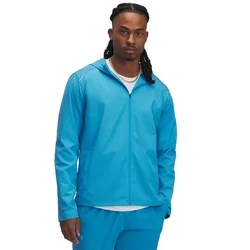 Giacca A Vento Launch Ether Blue / Downpour Gray / Reflective XL