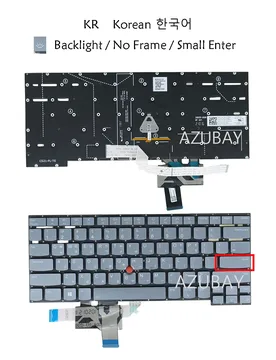 Backlit Laptop Keyboard For Lenovo Thinkpad P1 Gen 5 21DC 21DD, X1 Extreme Gen 5 21DE 21DF, P1 Gen 6 21FV 21FW Korean Gray - Aliexpress - FashionsVida