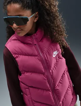 Sportswear All Day Play Therma-Fit Loose-Fit Puffer Kinder Weste, rosa US: L - Nike - FashionsVida
