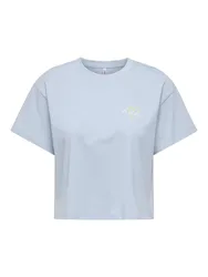 ONANNBE S/S BOXY CROP TEE JRS femae