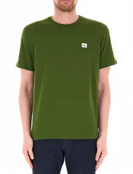 T-shirt in cotone VERDE L - Calvin Klein - FashionsVida