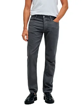 Pantalon 21010806 Straight Fit Medium Grey 31 - Salsa Jeans - FashionsVida