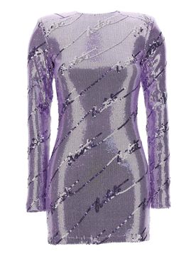 MiniVestito con paillettes