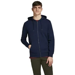 Felpa Con Zip Basic Navy Blazer / Regular Fit XS