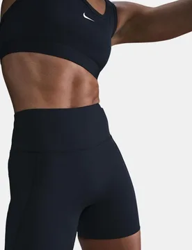 Malla corta de mujer W Nk DF Universa HR 5In - Nike - FashionsVida