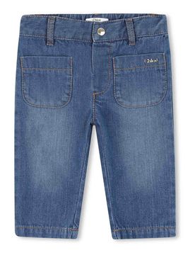 Chloe' Jeans Con Applicazione