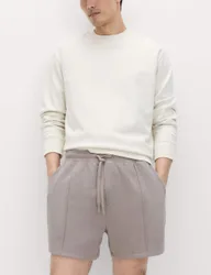 Cotton Rich Pique Shorts Latte male