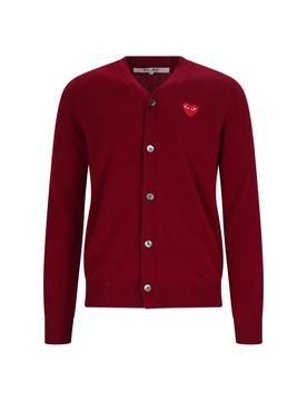 Heart Patch 100% Wool Sweater