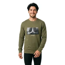 Mister Sweat-shirt Pray Olive L