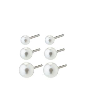 Pilgrim Pendientes 'Elisa' plata
