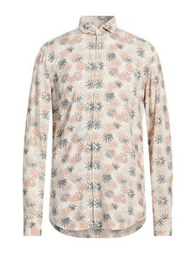 Hemd Herren Beige S Herren