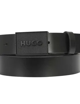 Hugo Cintura Gethon Sz35 102713 01 Black 95 cm - Hugo Boss - FashionsVida
