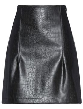 Falda midi Mujer Negro 40 Mujer