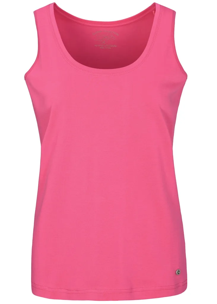NOS Rdh.-Top, ohne Arm, uni female - 44 - FashionsVida