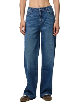 Jean Silke Mb Wide Leg Medium Blue Denim 27