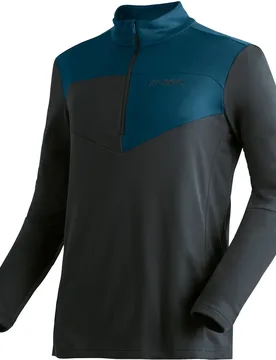 Felian Herren Rollkragenpullover, schwarz 60 - Maier Sports - FashionsVida
