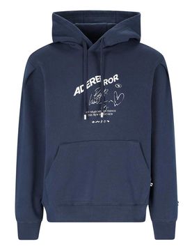 Adererror Felpa cappuccio logo
