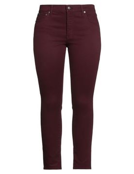 Pantalones Mujer Burdeos 26,27 Mujer