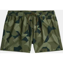 Bañador de hombre con diseño de camuflaje y cierre de cordón