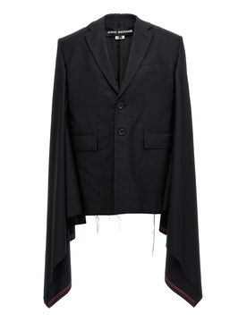 Junya Watanabe Seymo wool cape