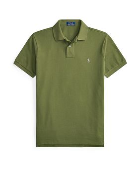 Polo Custom Slim Fit oliva L
