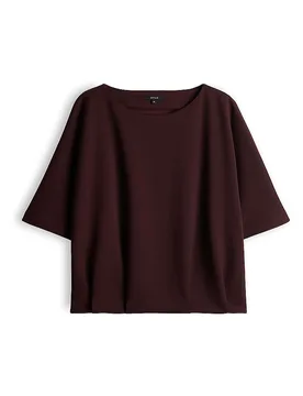 T-Shirt GINNE rouge foncé 40 - Opus - FashionsVida