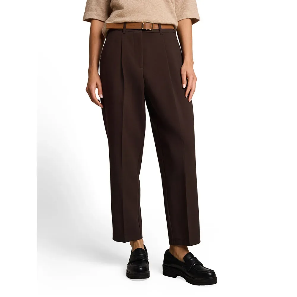 Pantaloni 105100 Java Dark Brown 42 - Tom tailor - FashionsVida