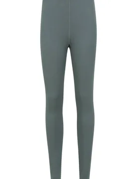 Women's 'Keep The Heat' Warm Moisture Wicking Isotherm Baselayer Ski Pants in Khaki Size: 8 - Khaki - Size: 8 - Mountain Warehouse - FashionsVida