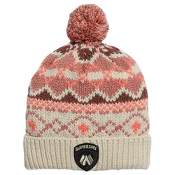 Bonnet Apres Nutmeg Spice Fairisle One Size unisex