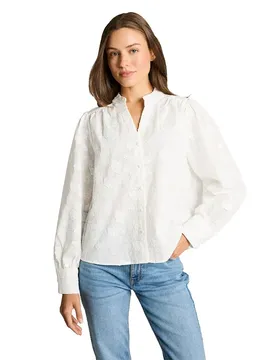 Blusa A Maniche Lunghe 1050775 White 42
