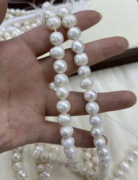 Grade A 10-11mm Potato-shaped Semi-finished Natural Freshwater Pearl Strand Beads for Jewelry Making DIY Necklace Accessories - Aliexpress - FashionsVida