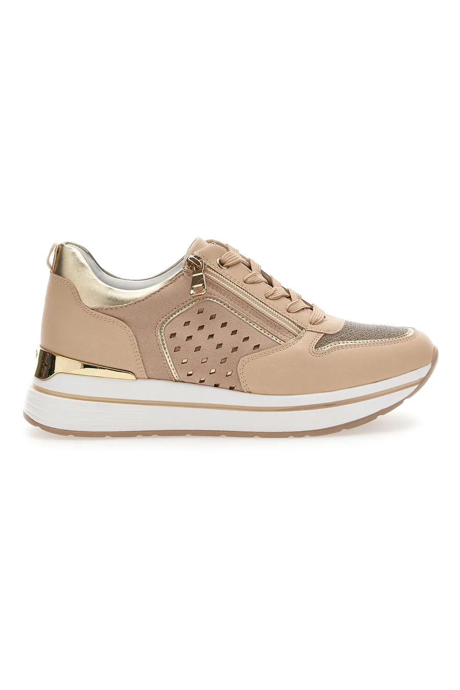 Sneakers con Platform In blu 327 IN Sabbia 37 - Inblu - FashionsVida