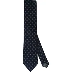 Corbata de seda natural con estampado Paisley