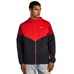 Windrunner Men Track Tops - Black - Size M - Poly Woven - Black - Size: Medium