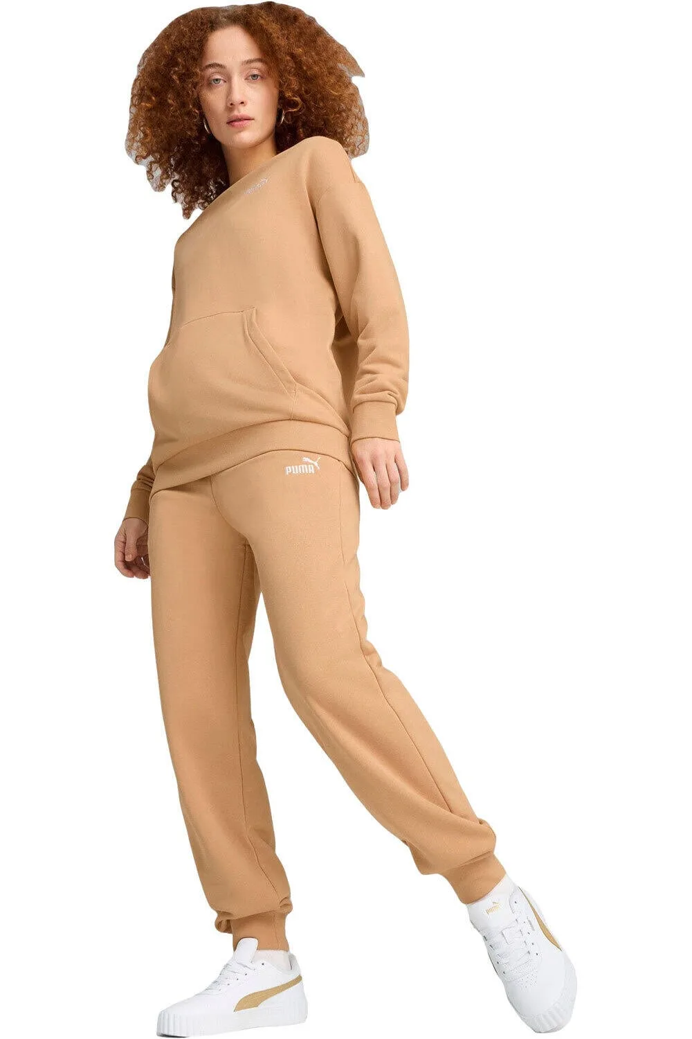 Relaxed sweat suit chándal mujer Beige (L) - Puma - FashionsVida