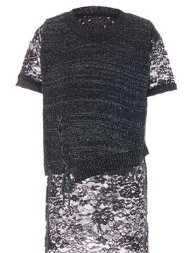 Paino Jersey negro moteado