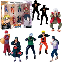 Pack de 8 figuras de 7 cm Naruto