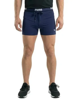 Costume Da Bagno Boxer Logo Navy L