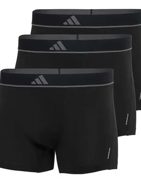 Underwear Boxers Active Micro Flex Eco 3 Unità Black / Black / Bk S - Adidas - FashionsVida