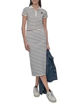 Jupe Midi Dw9000087 Ivory / Black White XS