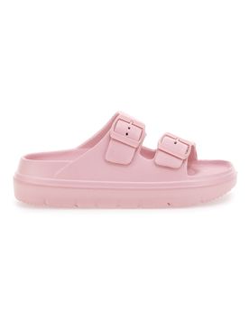 Ciabatte Chunky Rosa Con Doppia Fascia 12 39