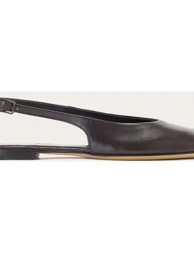 Bailarinas destalonadas de piel - Pomme D'or - FashionsVida